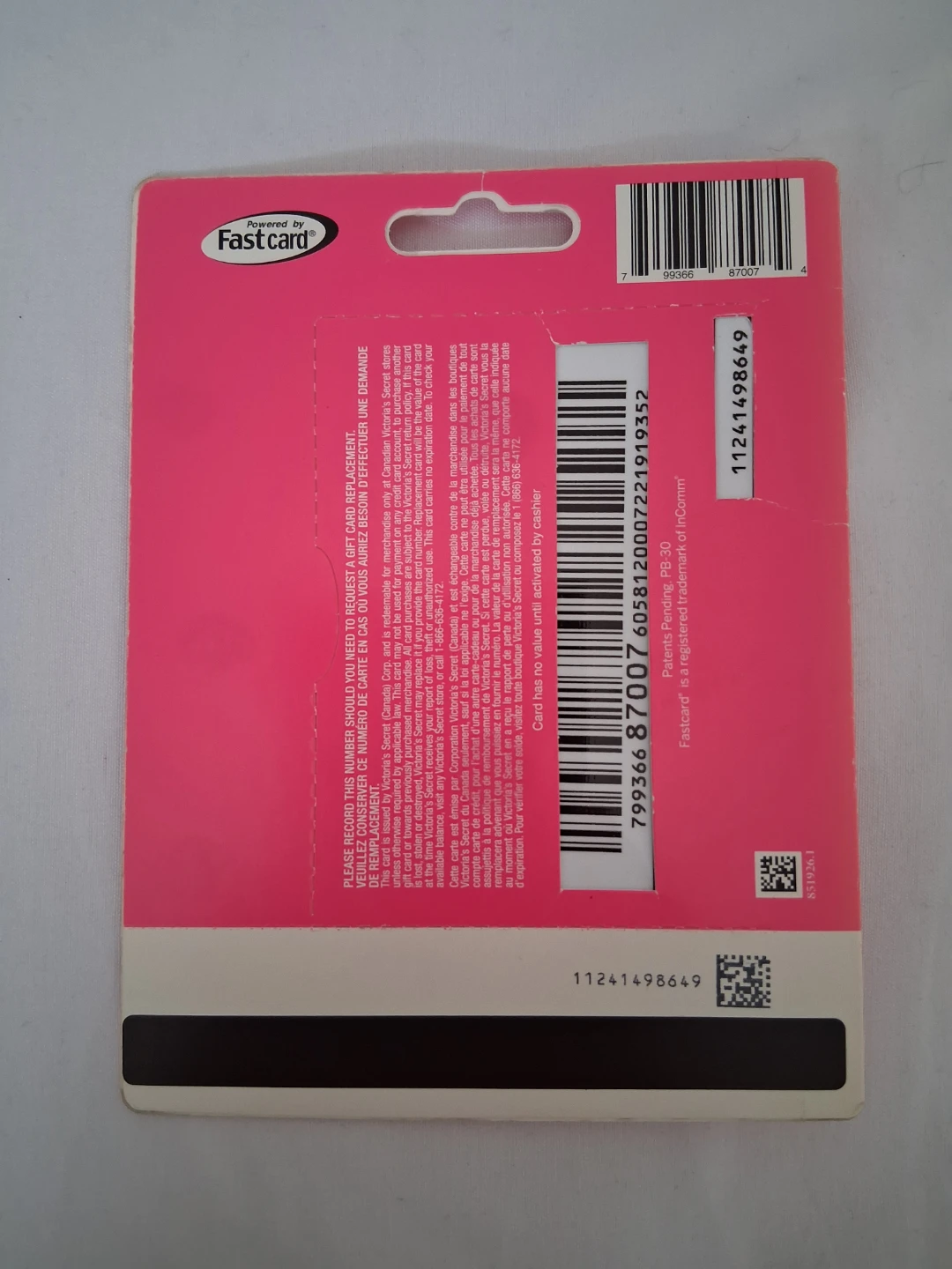 $25 Pink Victoria's Secret Gift Card - photo 3