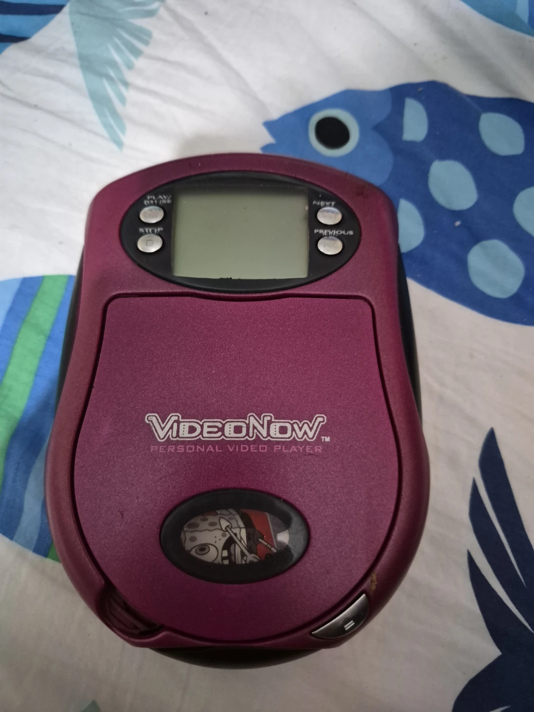 VideoNow Personal Video Player with Spongebob Squarepants Disc