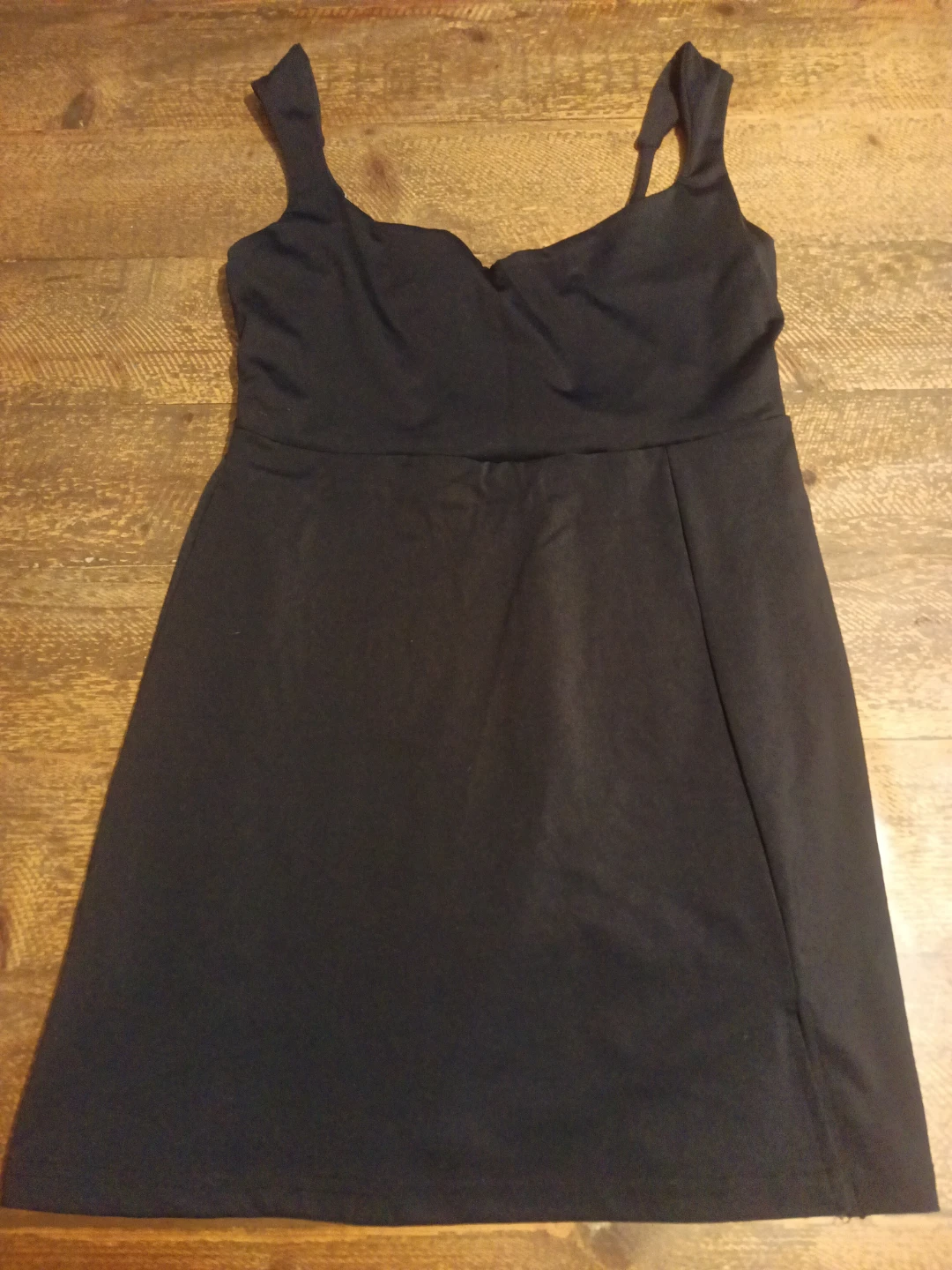 Black Fit and Flare Dress