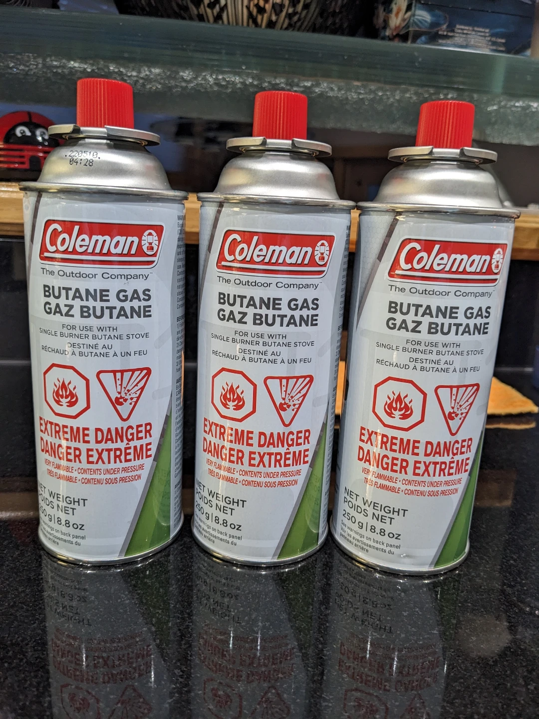 Coleman Butane Gas Canisters (3-Pack)