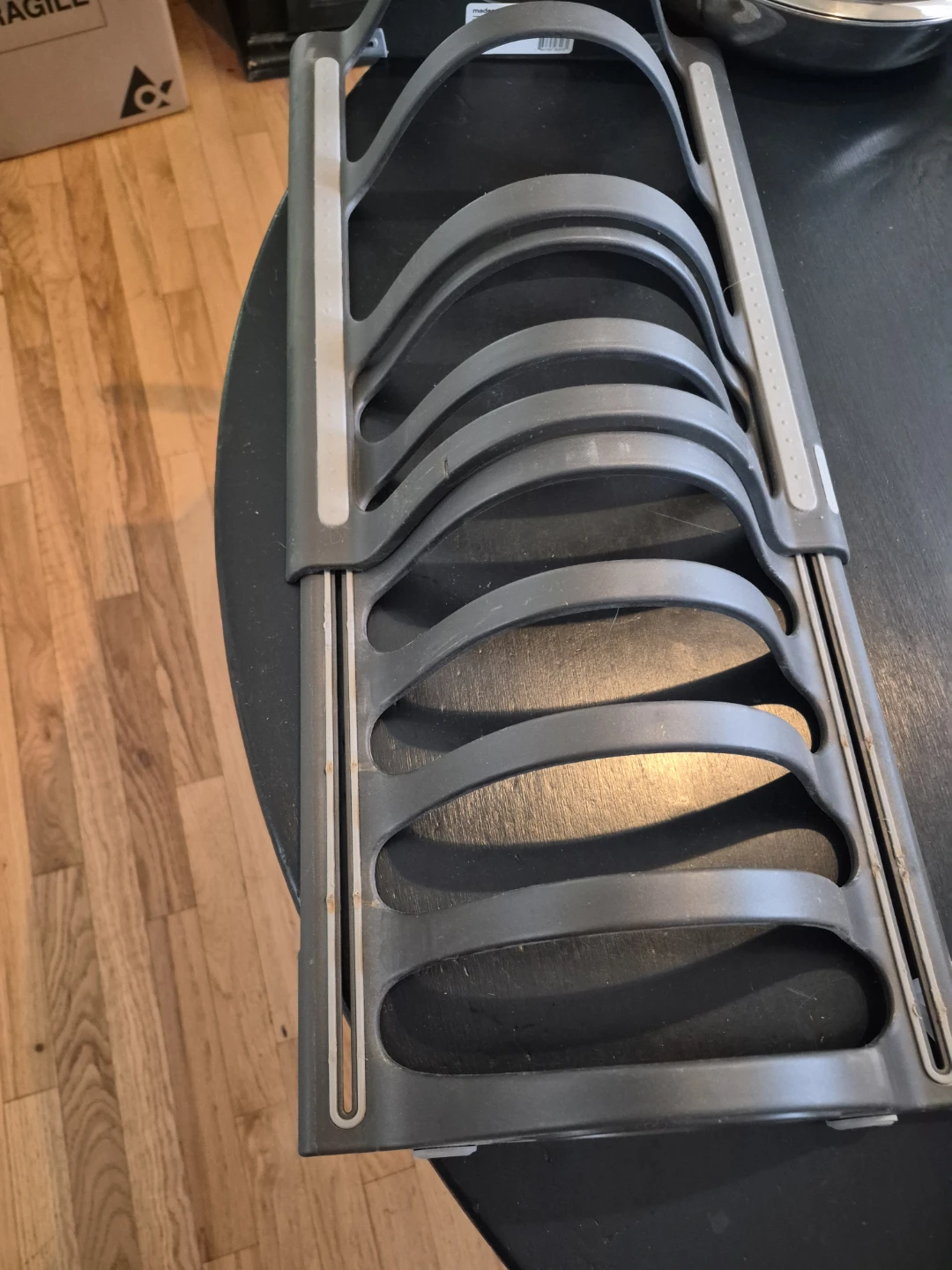 Adjustable Lid, Plate and Pan Rack Organizer - photo 2
