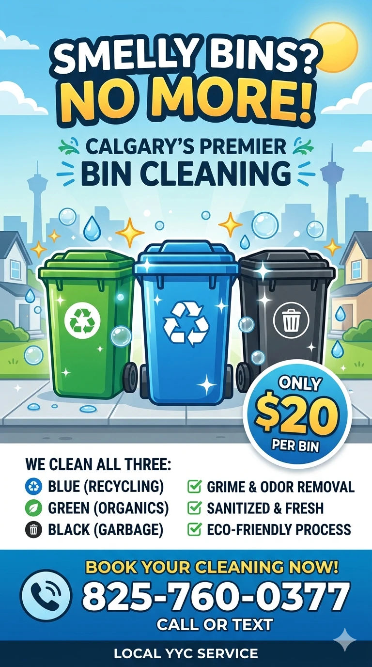 Calgary's Premier Bin Cleaning Service
