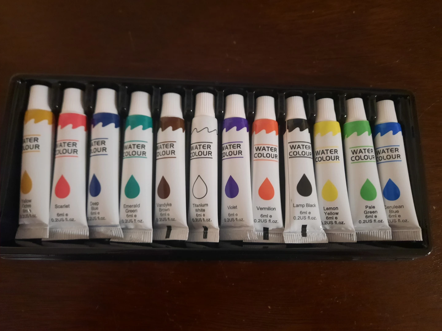 12-Piece Watercolor Paint Set