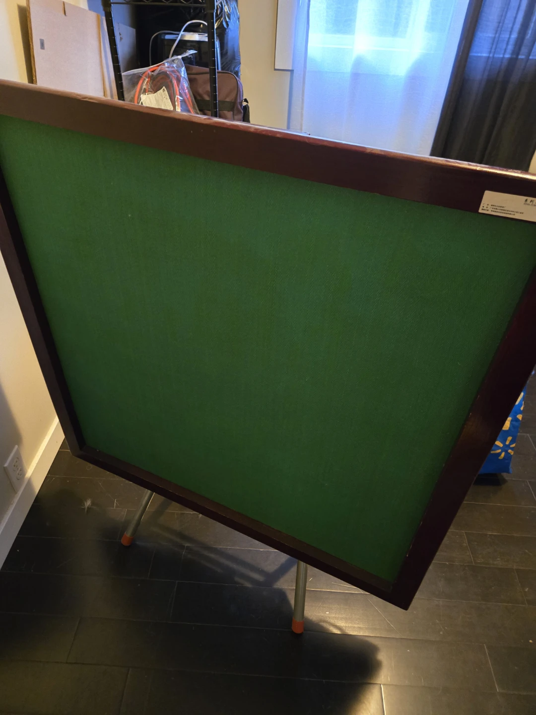Mahjong Table with Folding Legs