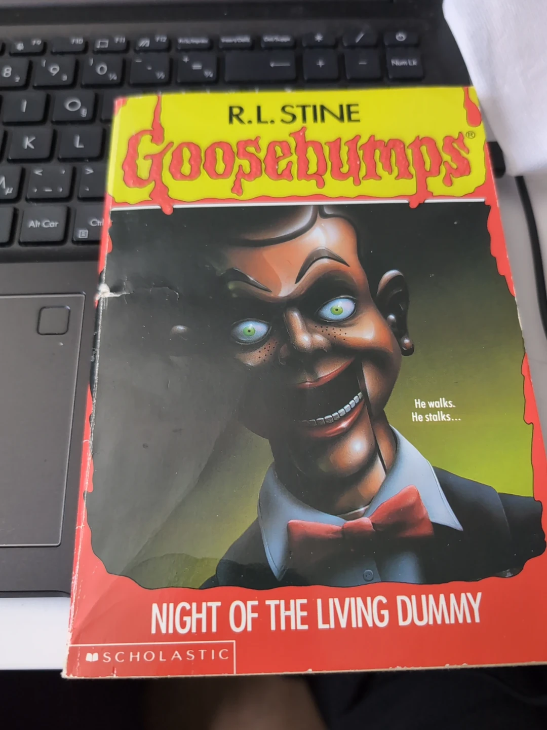 Goosebumps Night of the Living Dummy Book by R.L. Stine