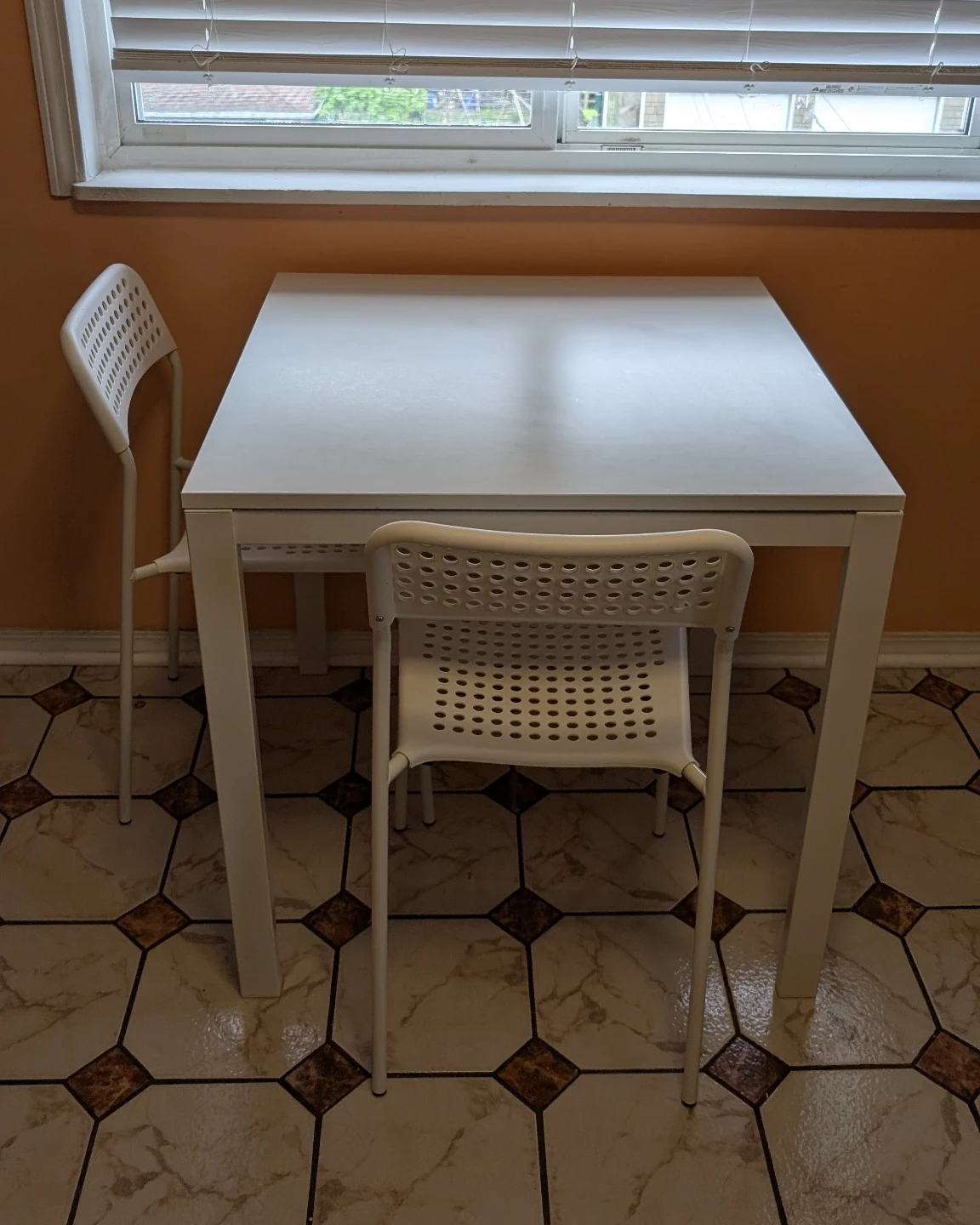 Small Kitchen Dining Table (includes two chairs) - photo 2