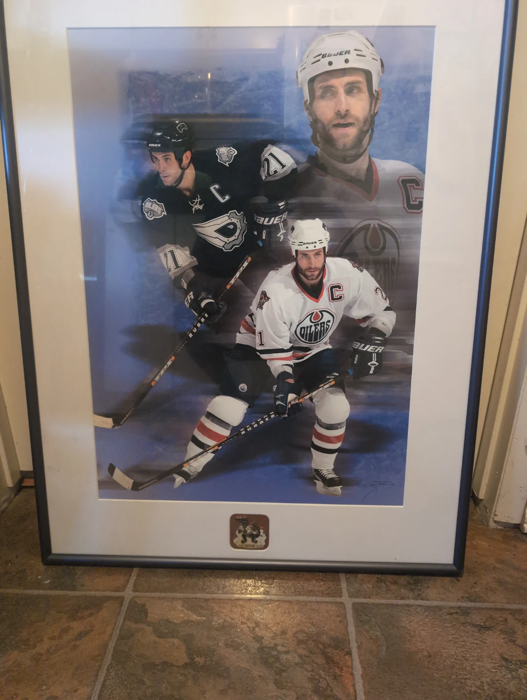 Jason Smith framed picture and pin