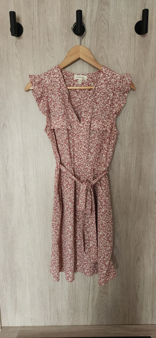 Monteau floral print dress size M