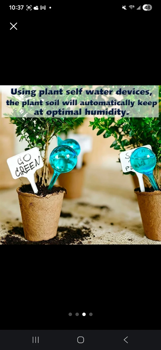 Plant Self Watering Globes - 12 Pack Large Size - photo 2