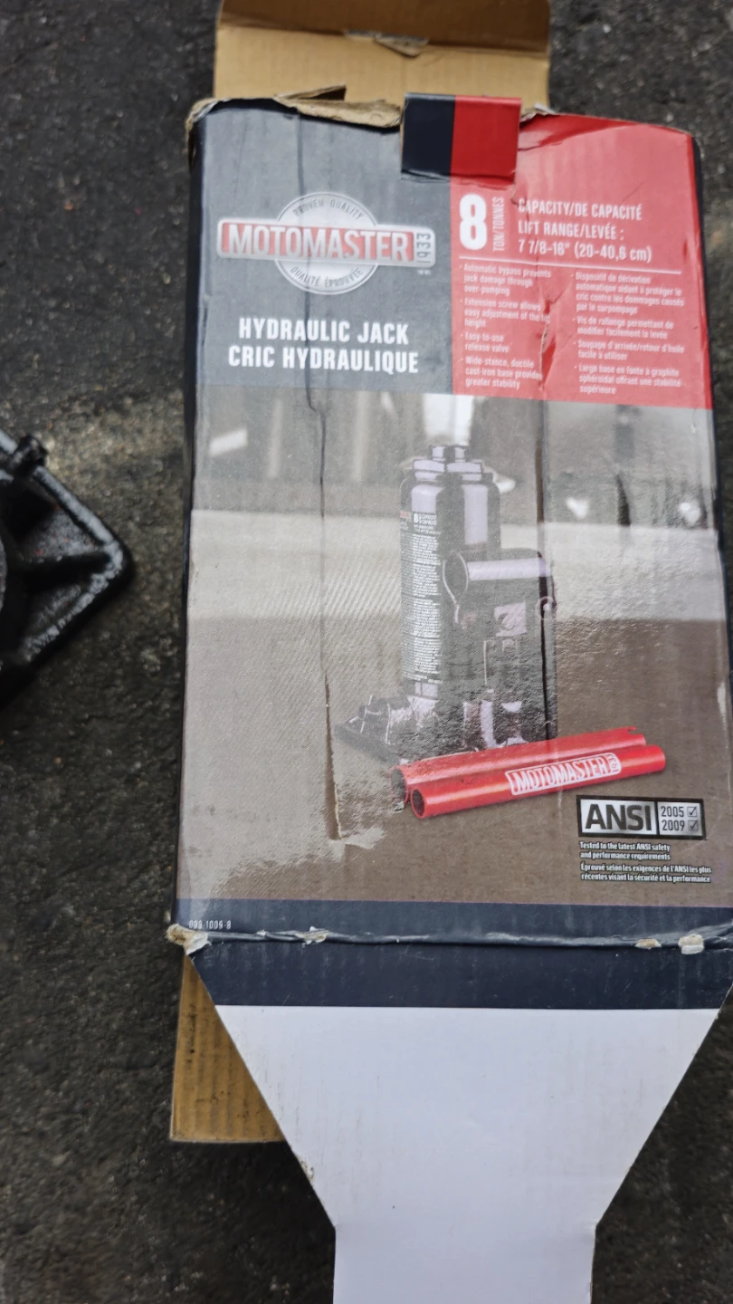 Motomaster Hydraulic Jack - photo 3