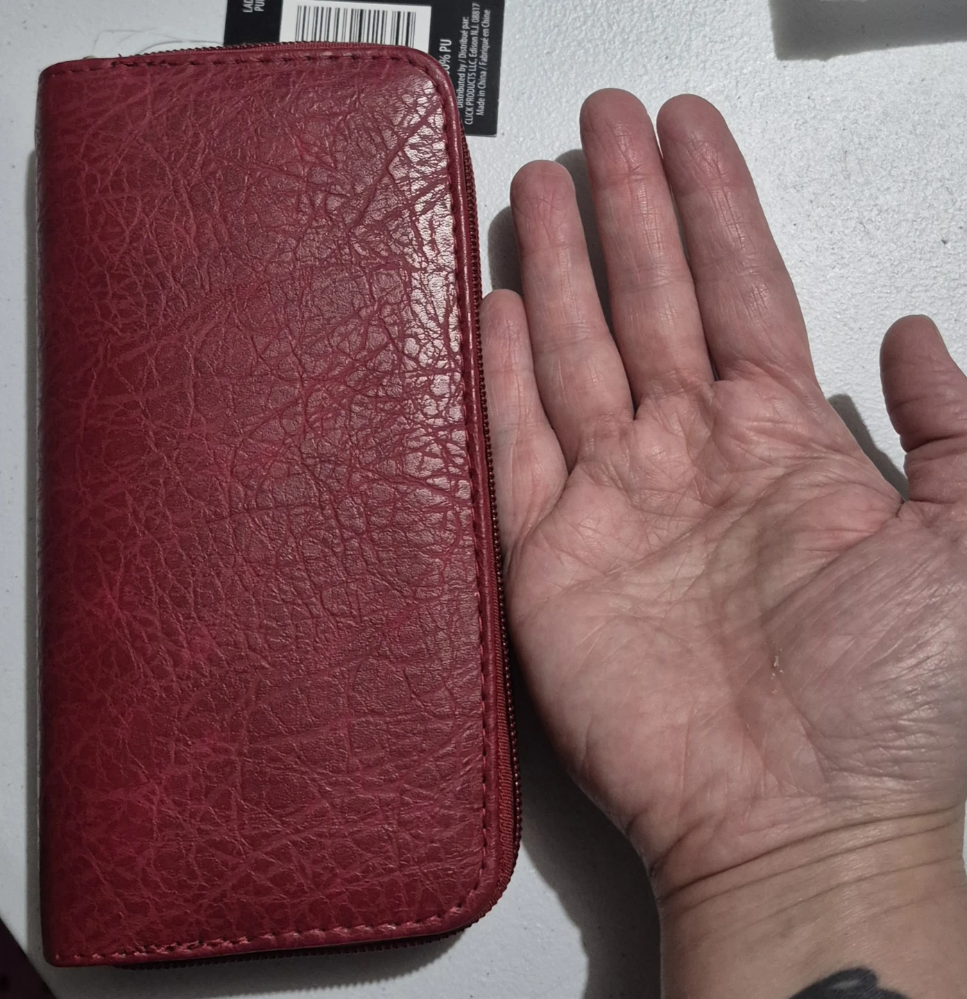 Cindy Claire Red Ladies Wallet Purse with Strap - photo 4