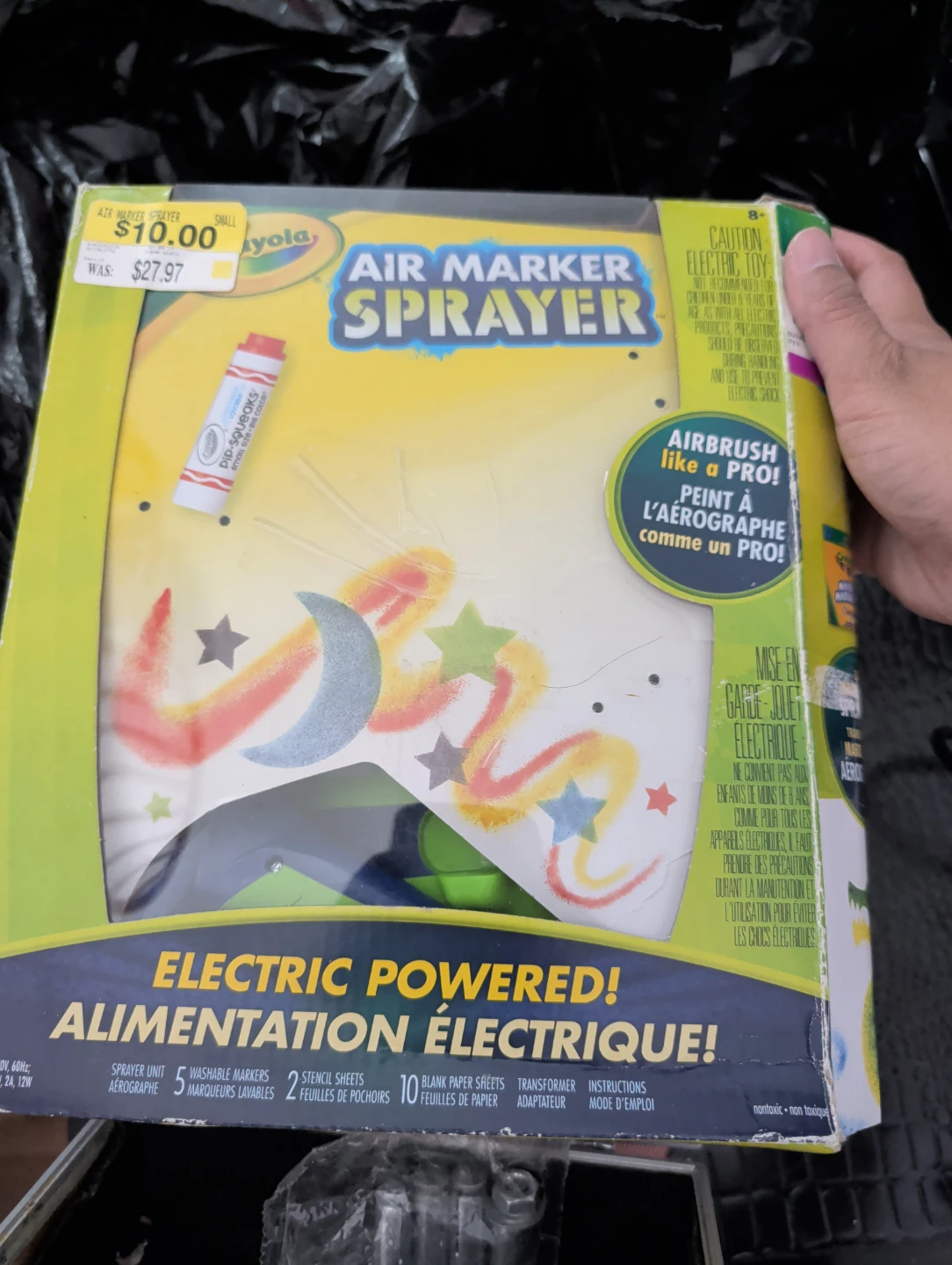 Crayola Air Marker Sprayer Art Toy