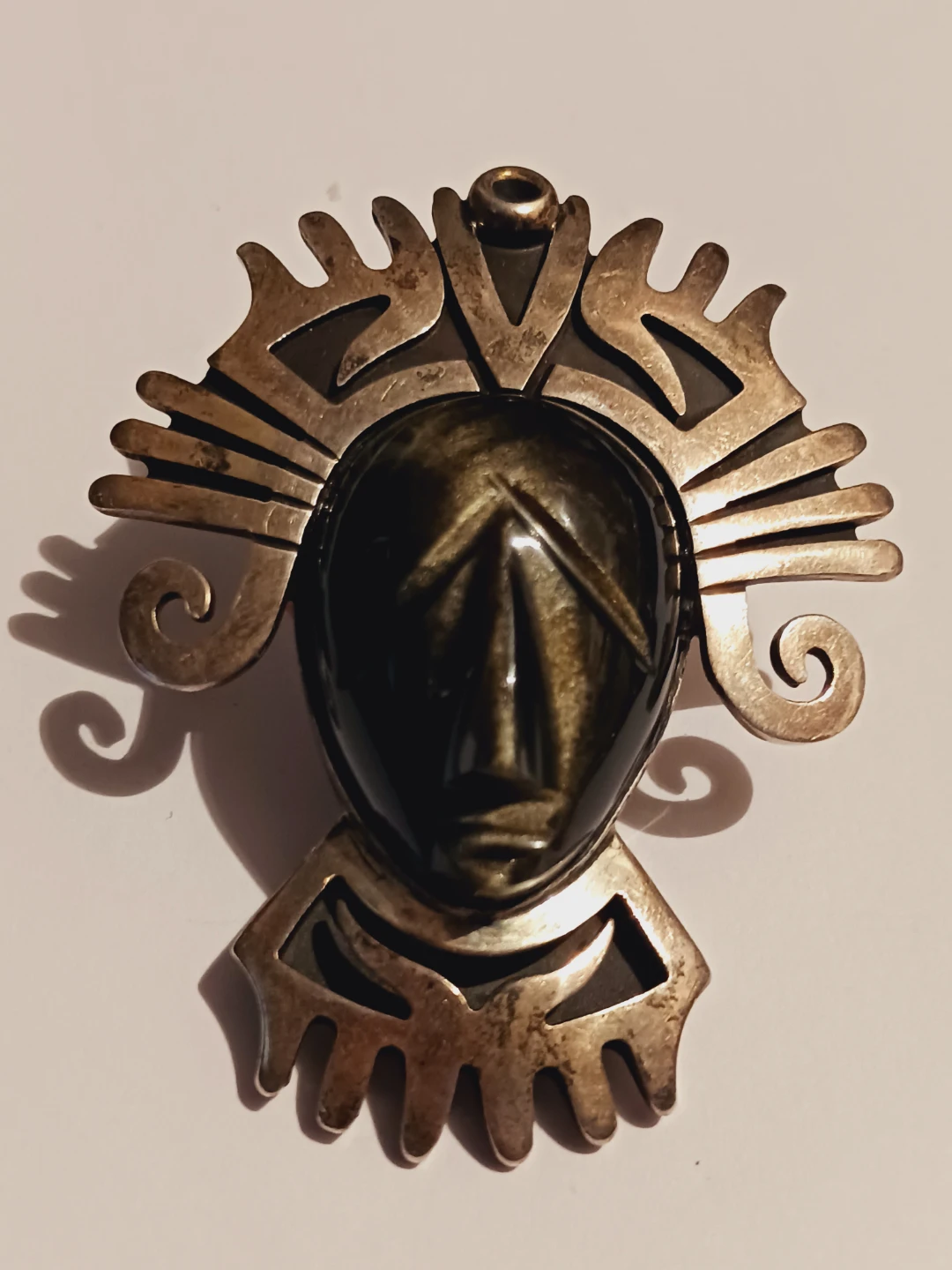 CHEO DESIGNER SIGNED TAXCO MEXICO 925 STERLING SILVER BROOCH - photo 5