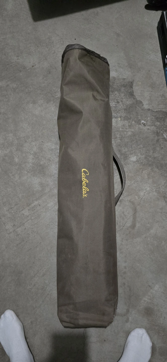 Cabela's camping cot & Carrying Bag