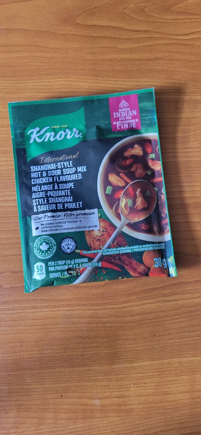Knorr International Shanghai-Style Hot & Sour Soup Mix 38g