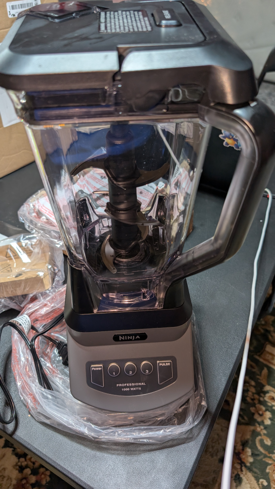 Ninja Professional Blender NJ601AMZ 1000 Watts
