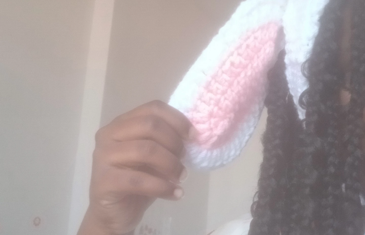 Crochet Bunny Ears (handmade) - photo 2