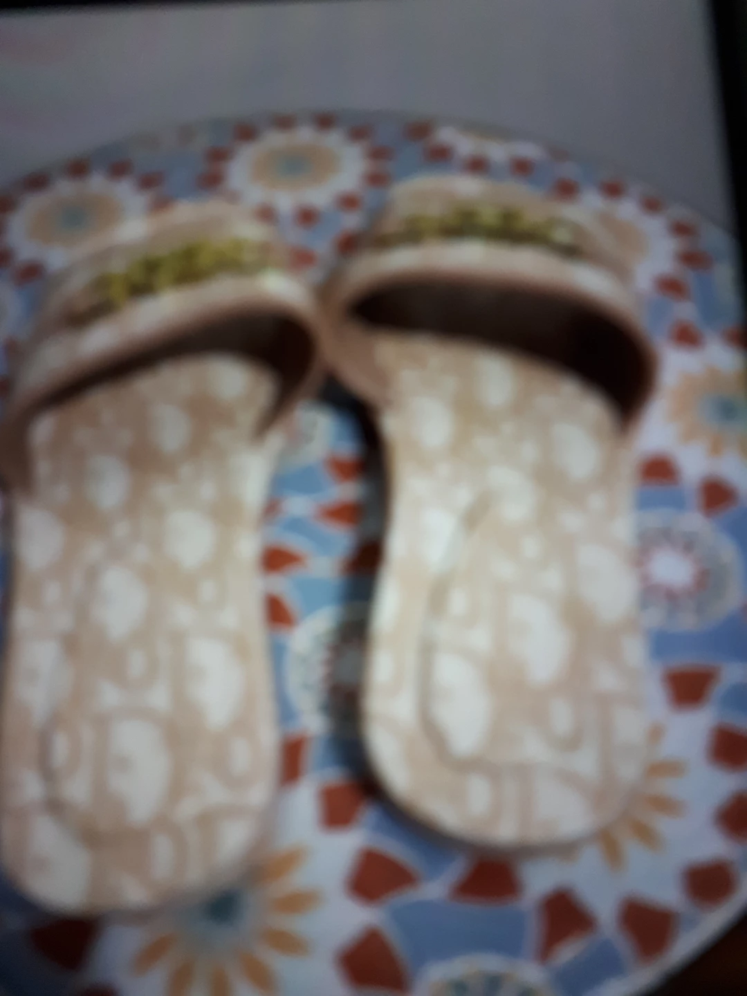 Dior Inspired Slides Size 37 - photo 2