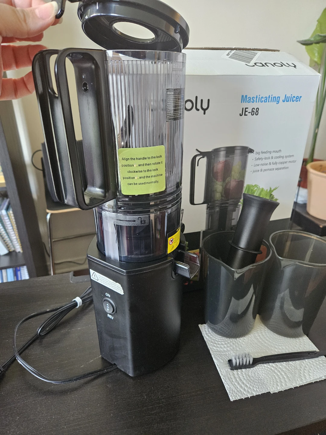 Canoly Masticating Juicer - photo 2