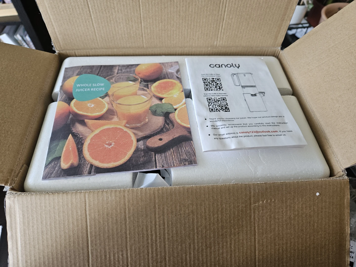 Canoly Masticating Juicer - photo 3