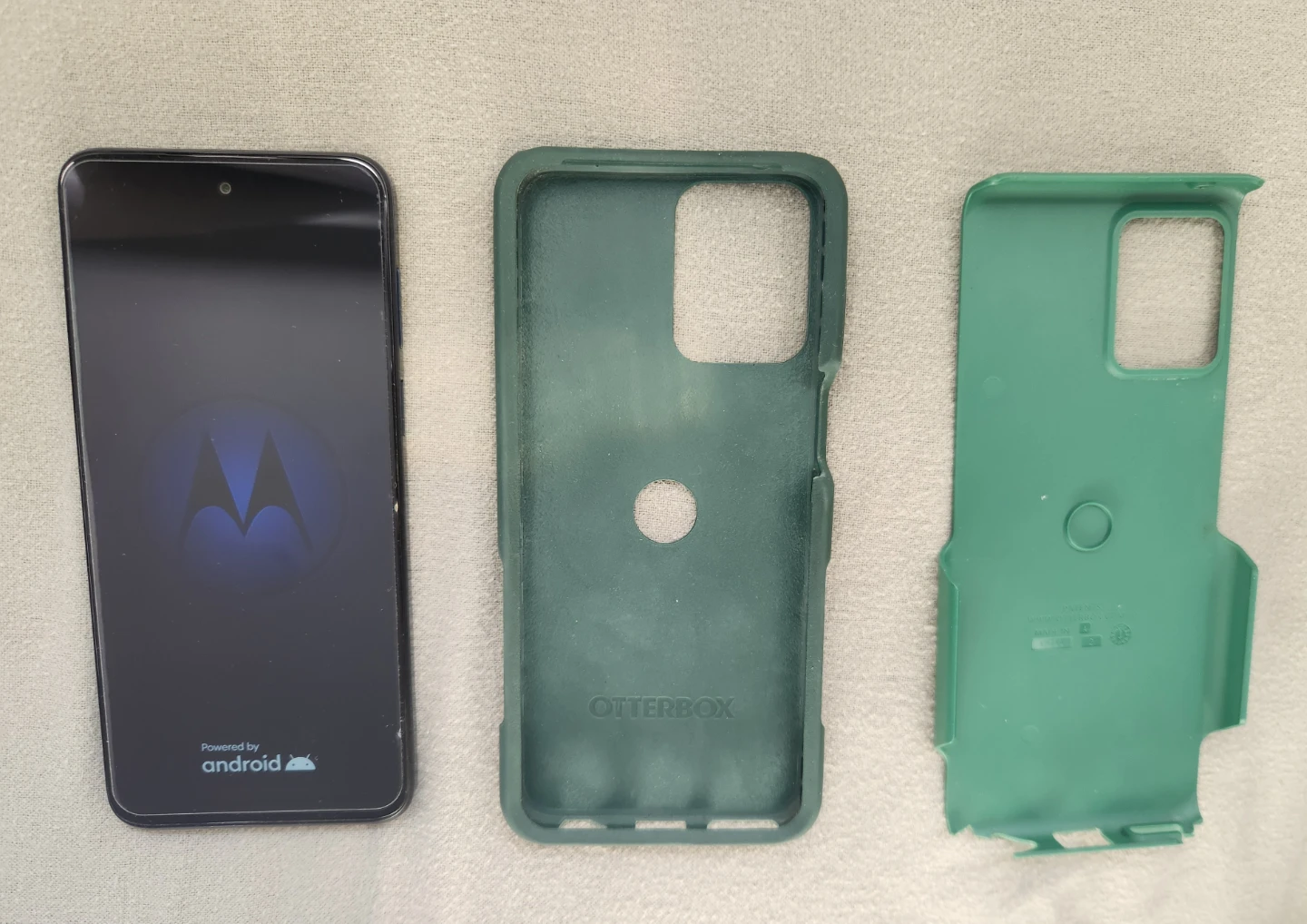 Motorola G 5G (2023) with Otterbox Case