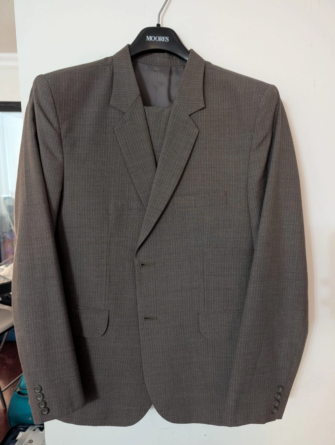 Handmade Custom Men's Pinstripe Suit - photo 4