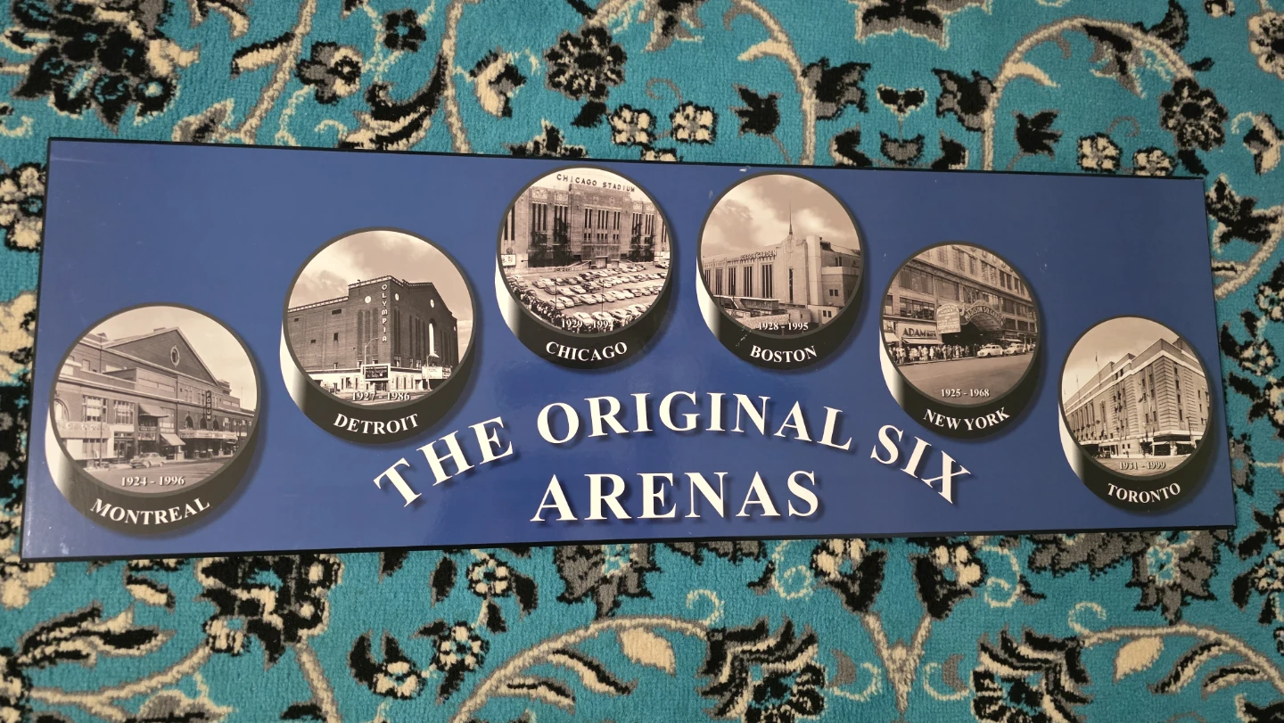 2 Original Six Arenas Print's