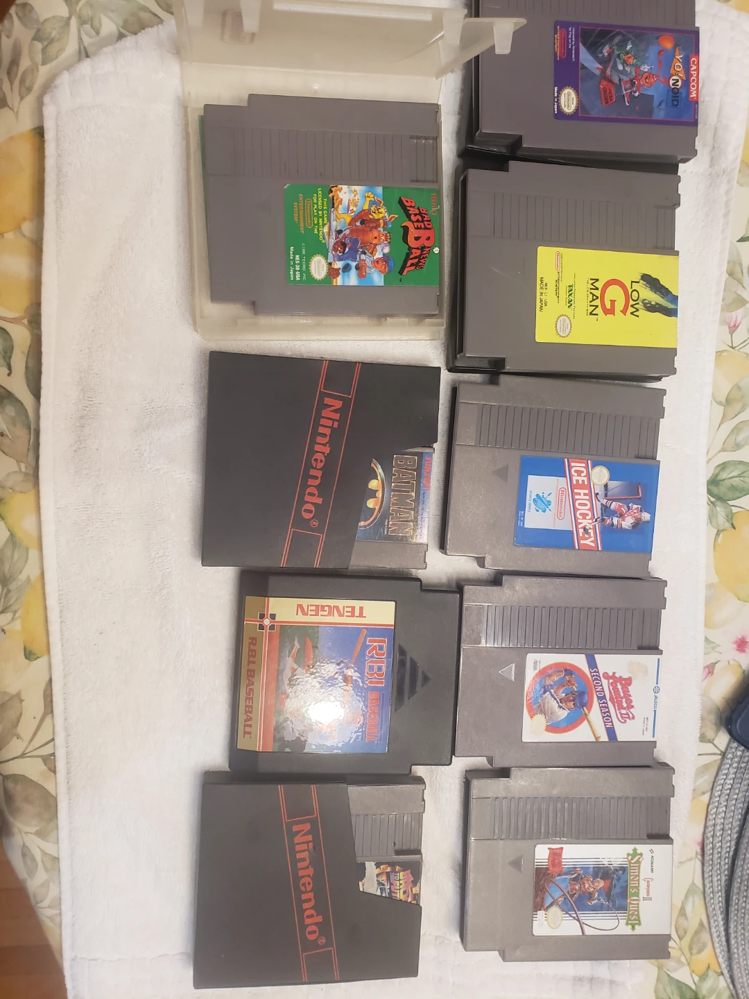 Nintendo NES Game Cartridges Bundle