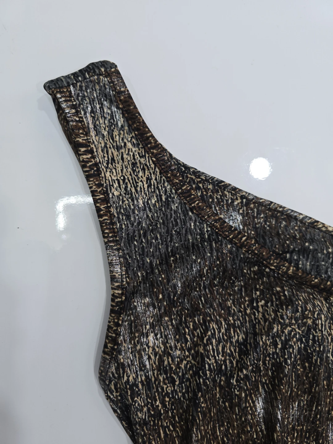 Vintage style One shoulder party top Summer Going Out Style (M) - photo 4