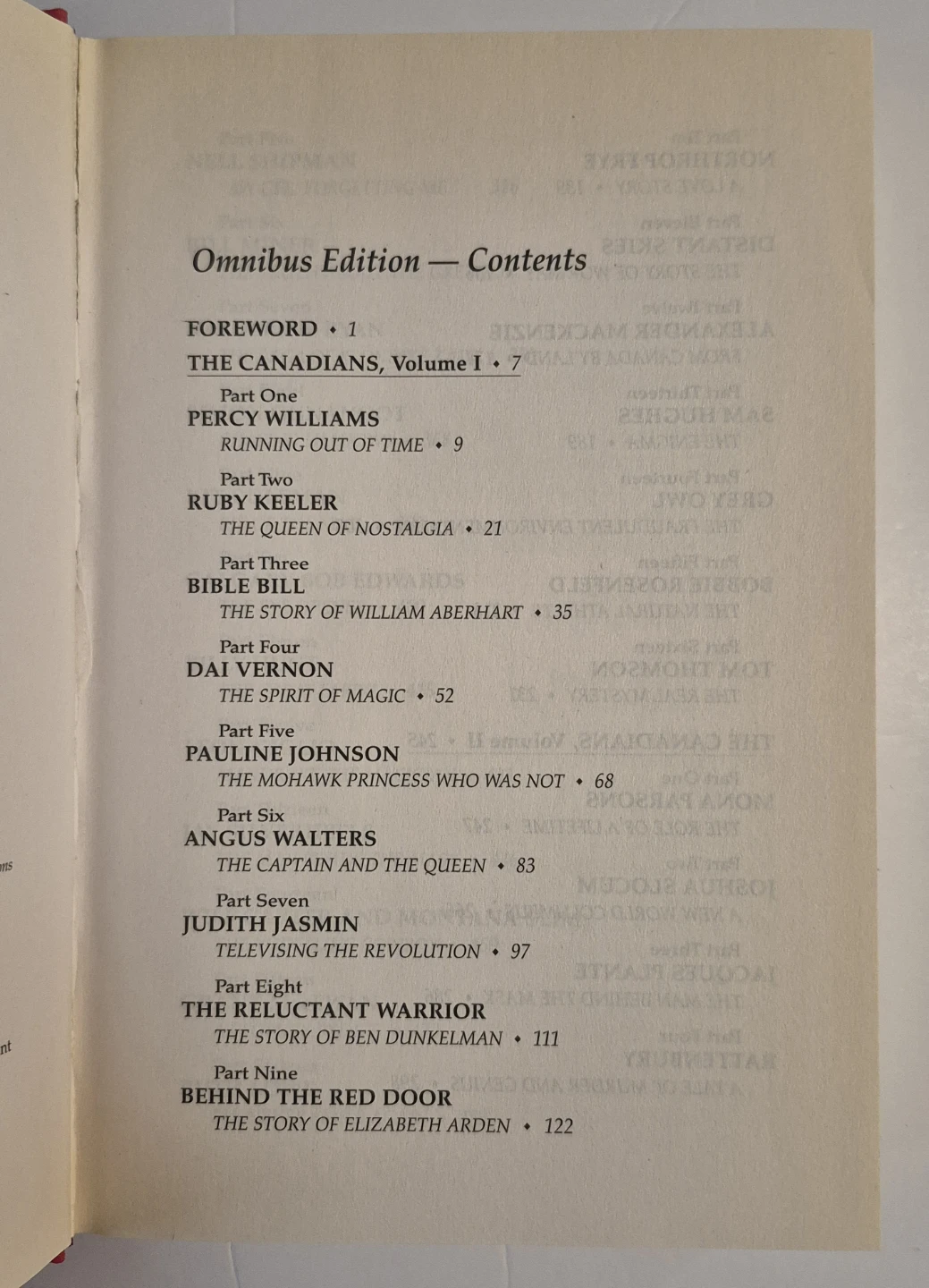 The Canadians: Biographies of a Nation Omnibus Edition Book - photo 3