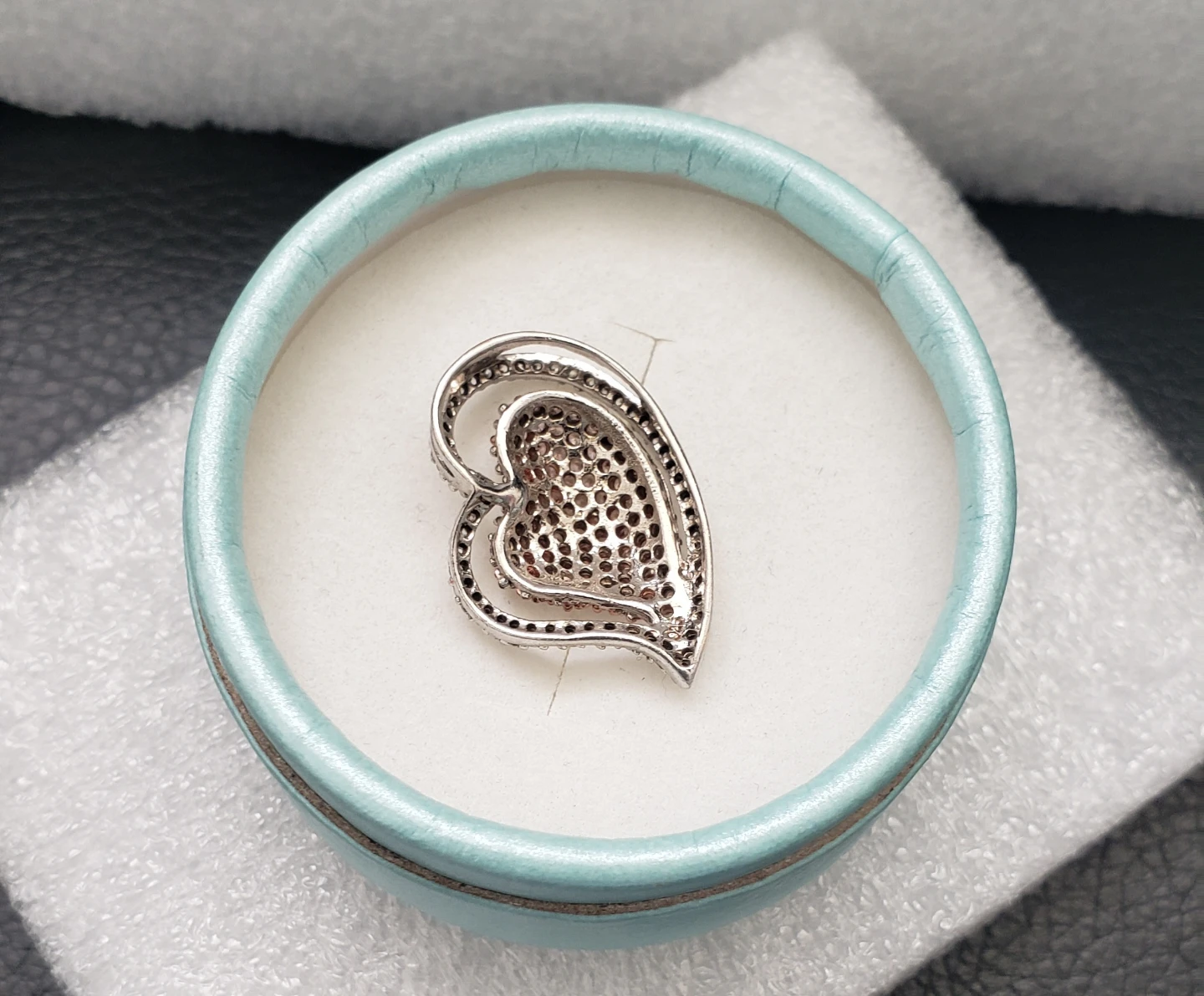 925 Silver Heart Pendant Necklace - photo 2