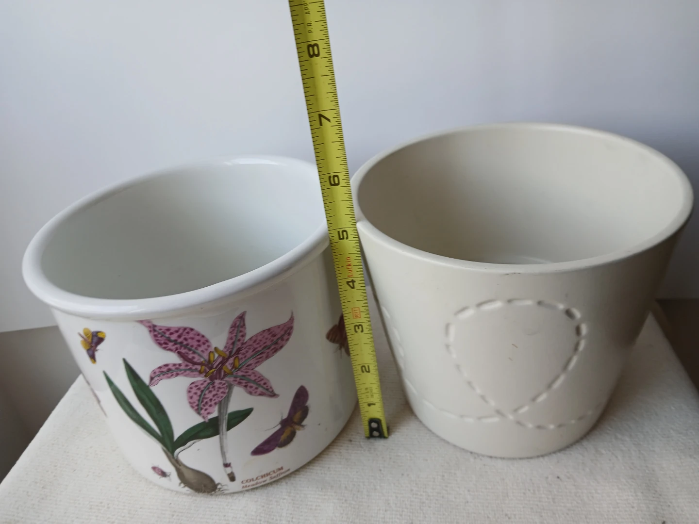 Assorted Decorative/outer Pots. (No drainage) $6 EACH. - photo 3