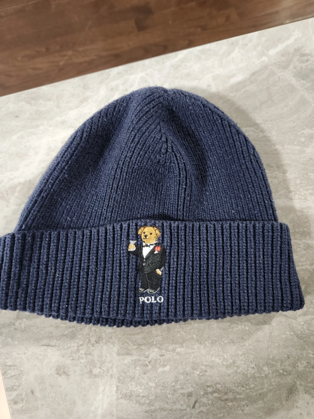 Ralph Lauren Polo Bear Beanie - Navy - photo 2