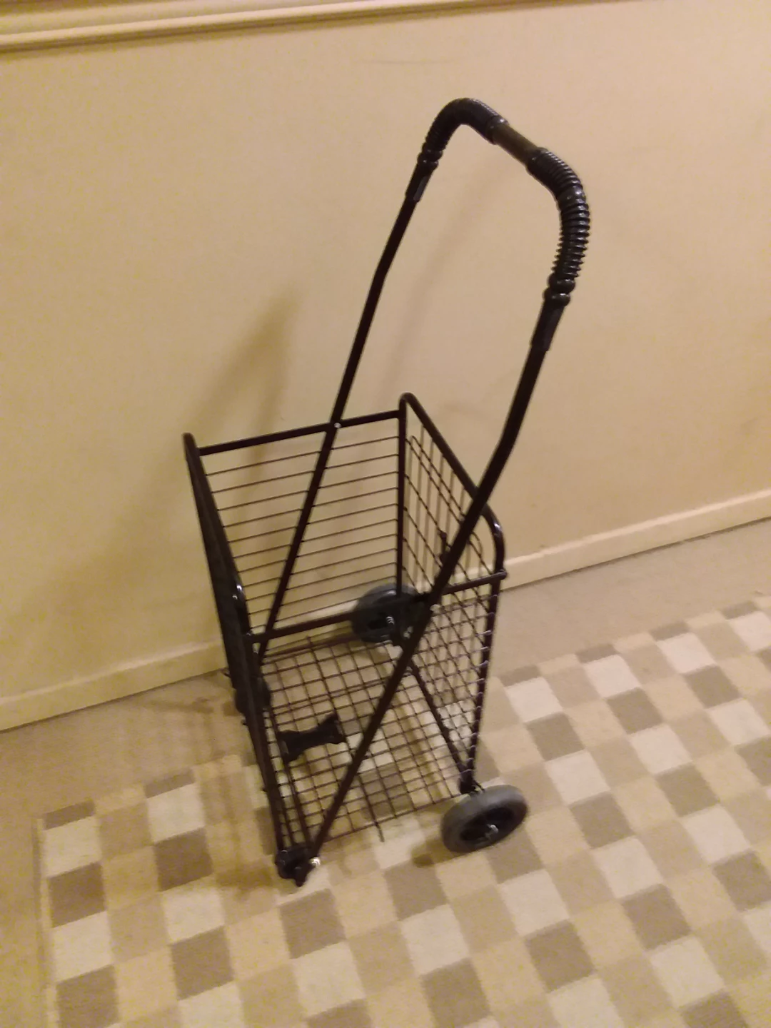 🛍️ 🛒 ➡️ Large Size  4 🛞  Folding Shopping Cart  🛍️ 🛒 - photo 2