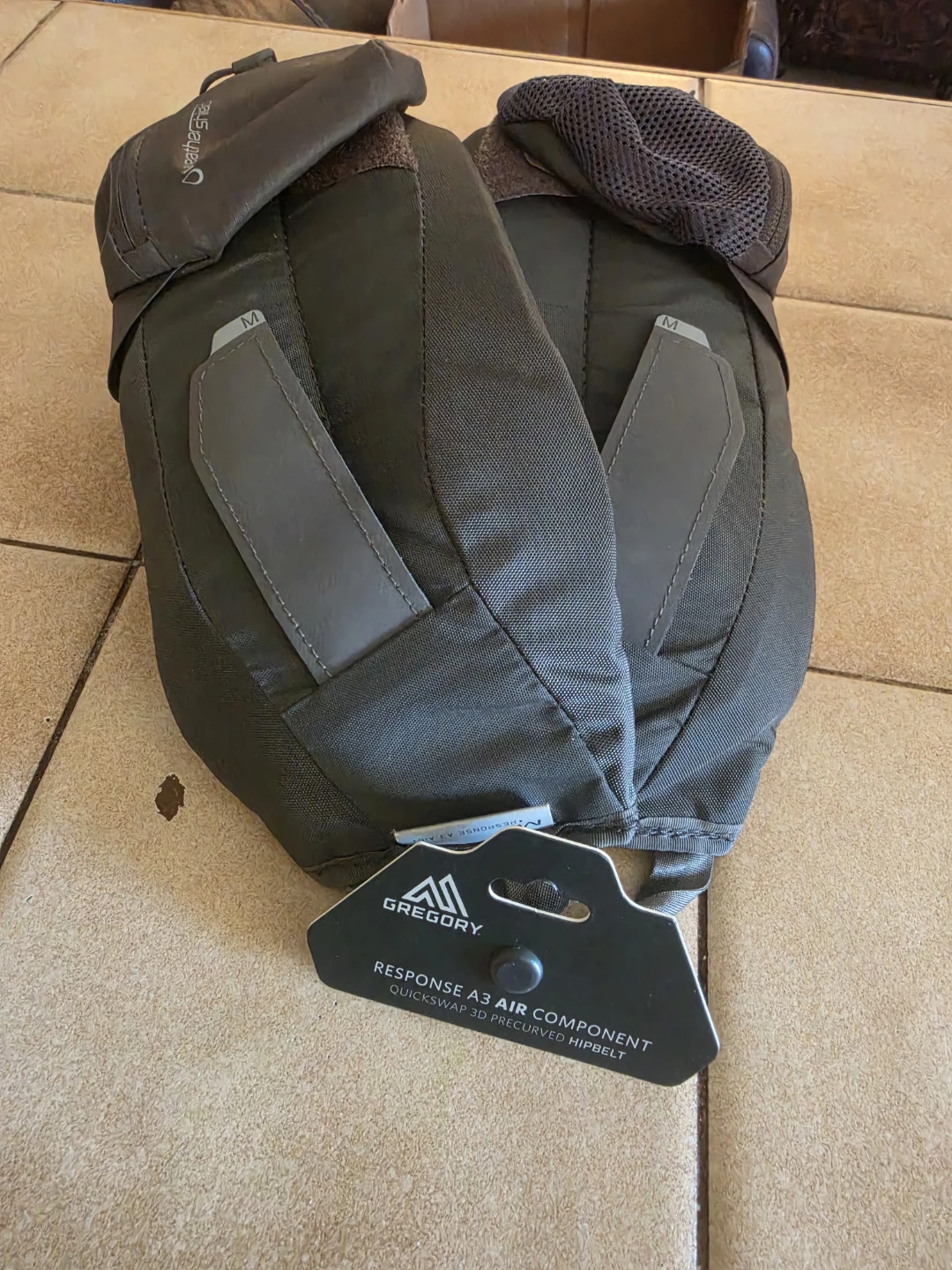 Gregory Response A3 Air Component Hipbelt Size M