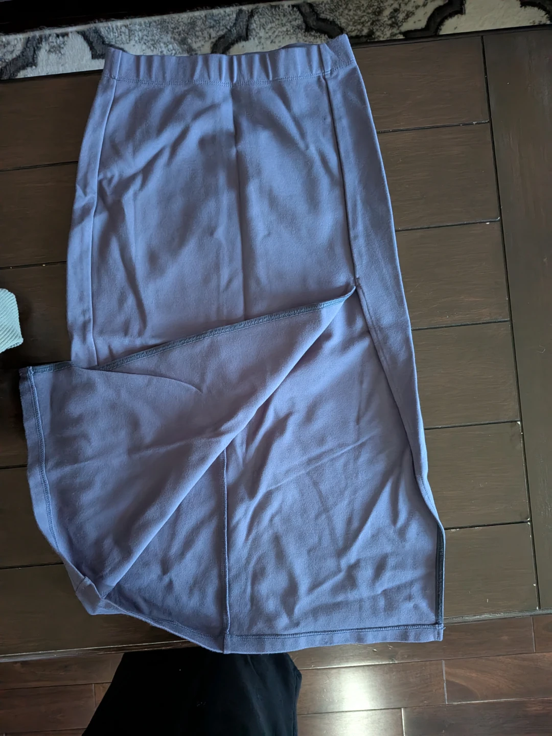 BABATON Purple Pencil Skirt with Side Slit - photo 3