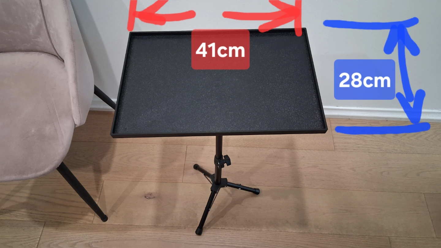 NEW 14-21inch Height Adjustable Portable Projector Stand - photo 3