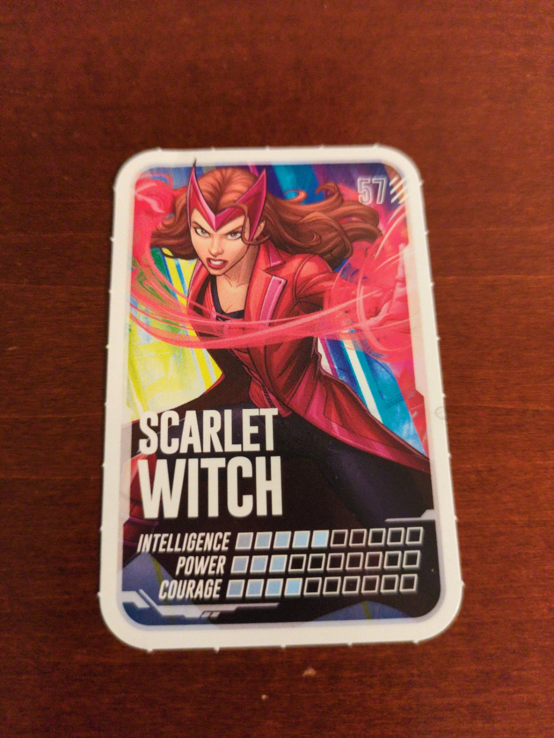 Marvel Scarlet Witch Character Card - photo 2