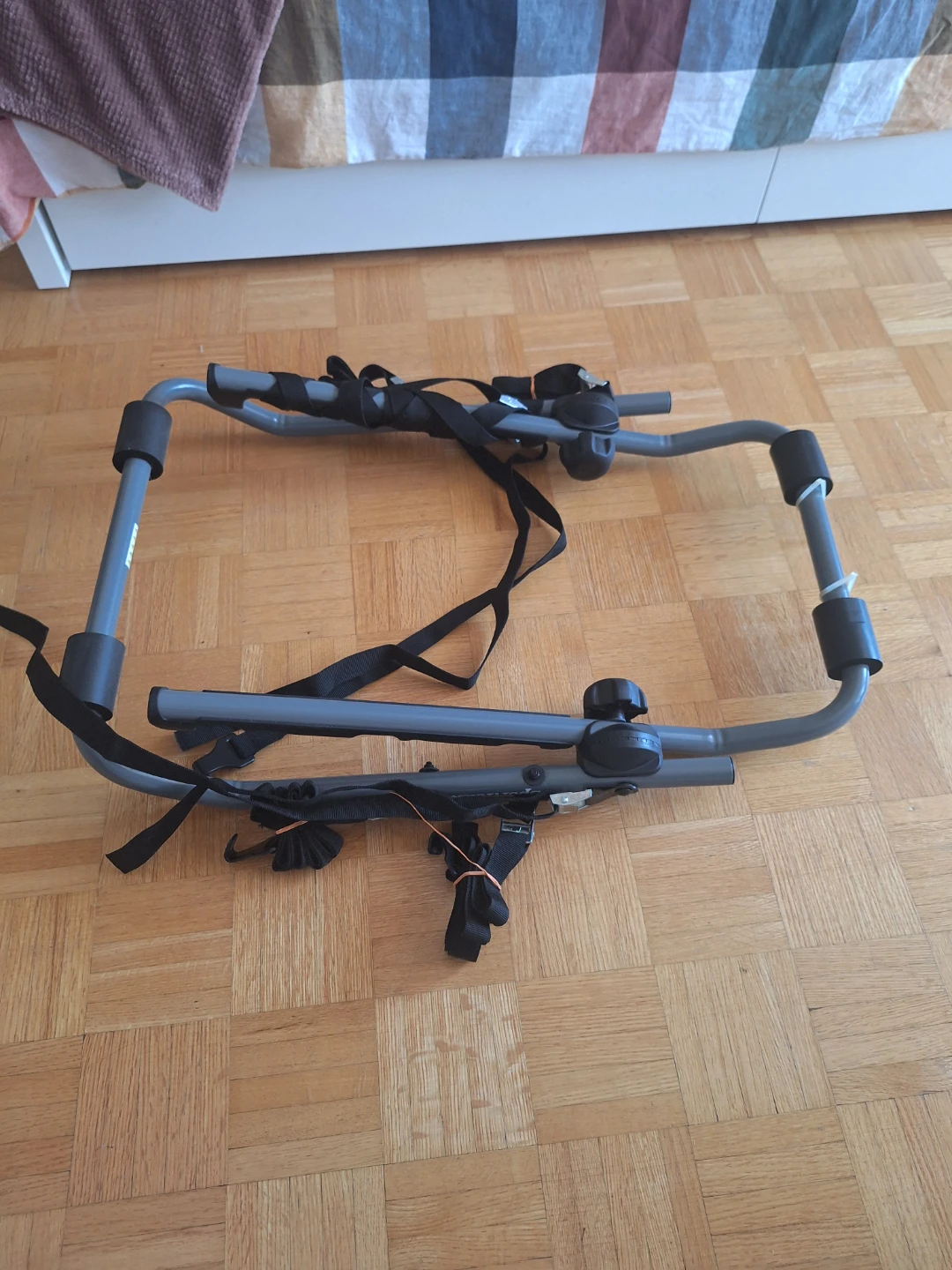 Grey Trunk Mount Bike Rack with Straps - photo 2