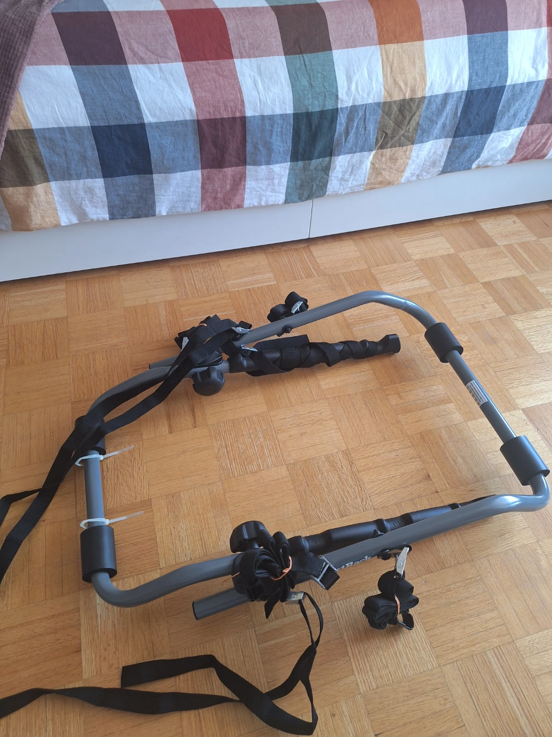 Grey Trunk Mount Bike Rack with Straps - photo 3