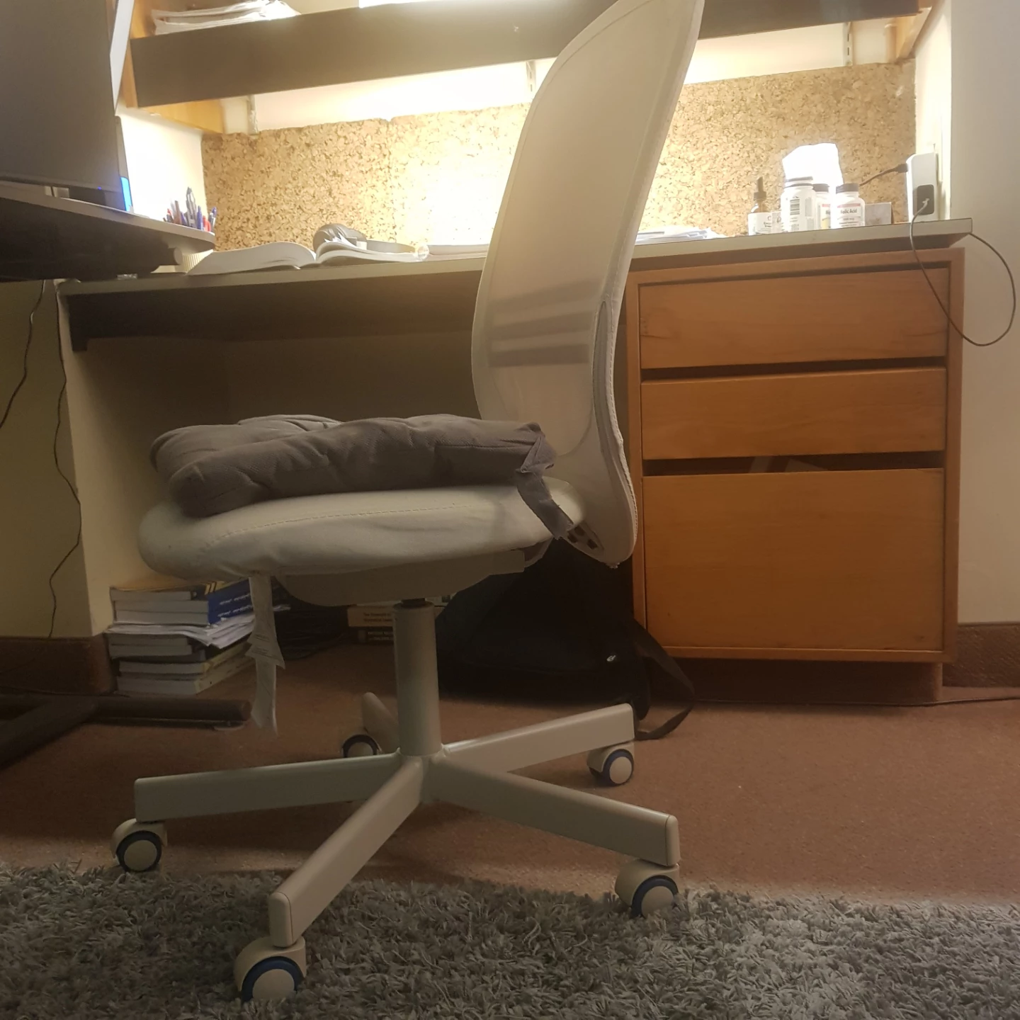 Ikea Beige mesh office chair