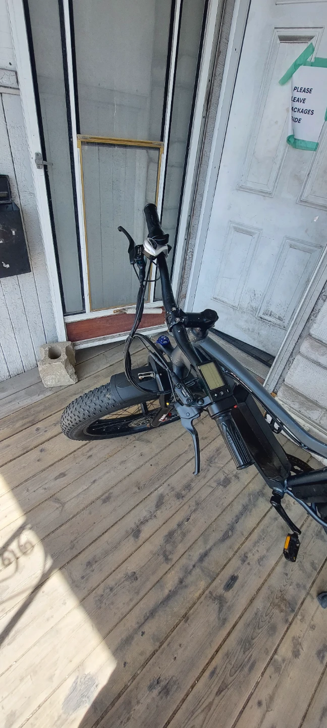 Tankx Fat Tire Electric Bike with Rack - photo 3