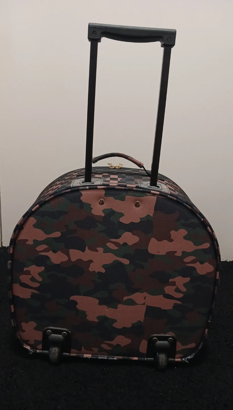 Camouflage Rolling Carry-On Suitcase - photo 3