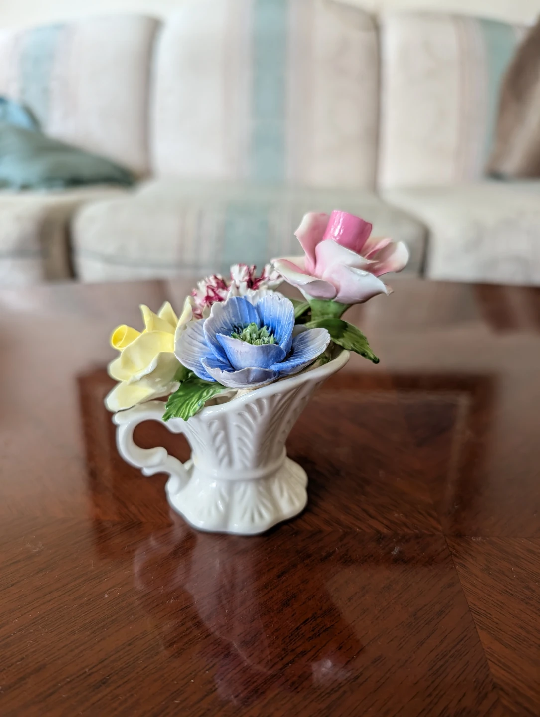 Radnor Bone China Floral Posy Vase Staffordshire England