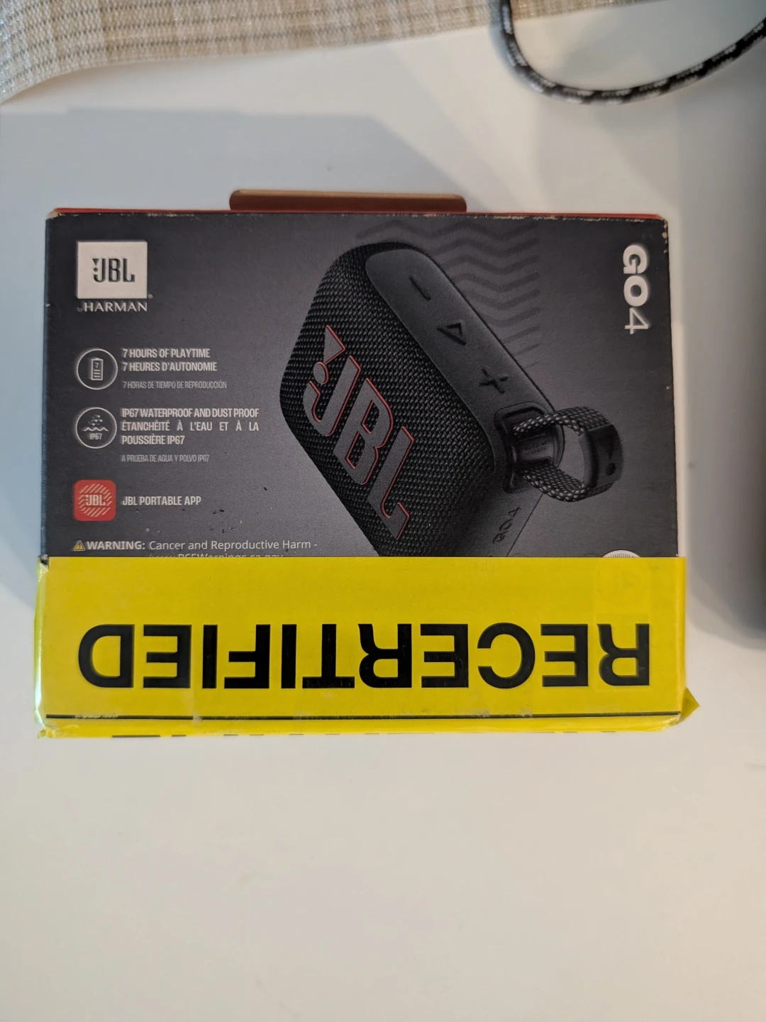 JBL GO4 Portable Waterproof Bluetooth Speaker - photo 2