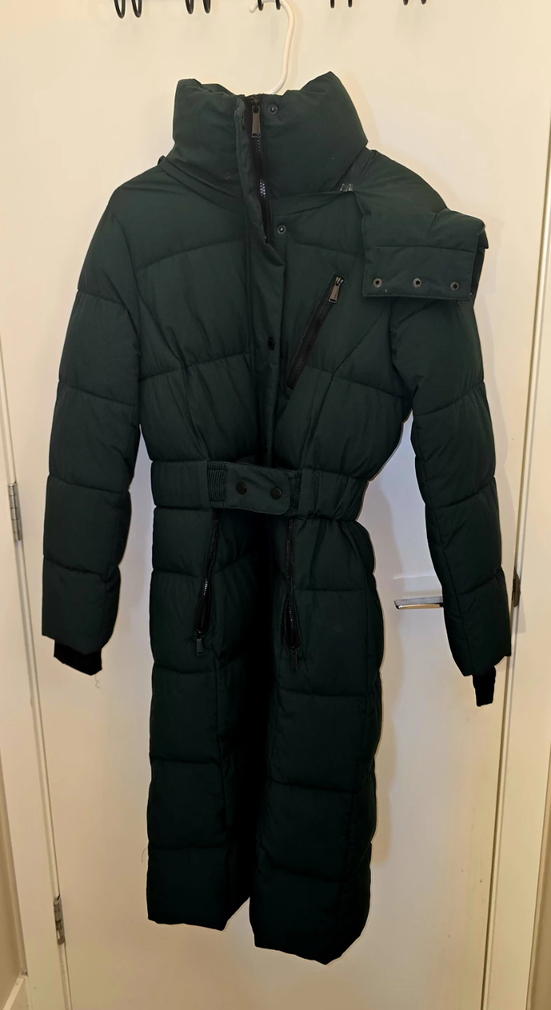 BCBGeneration Long Belted Winter Puffer Coat - photo 2