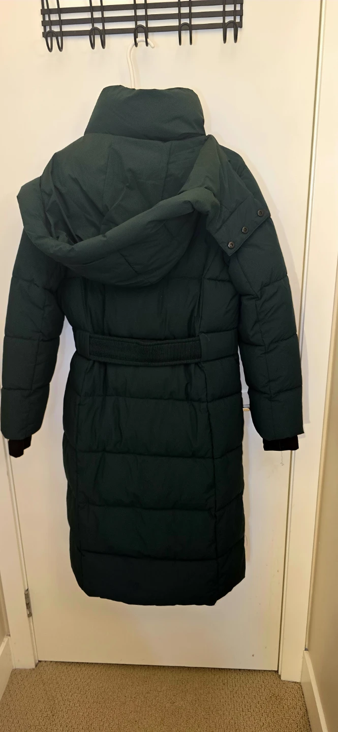 BCBGeneration Long Belted Winter Puffer Coat - photo 3