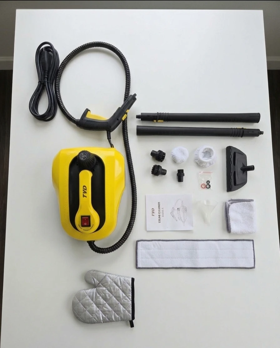 TVD Steam Cleaner with Accessories