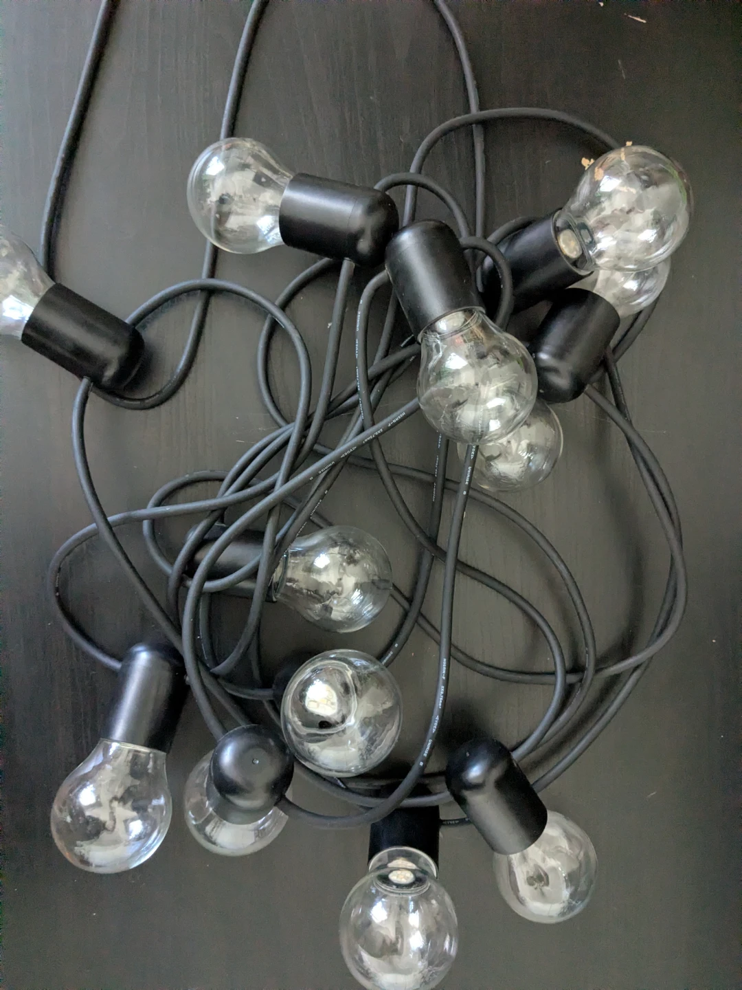 IKEA SVARTA LED String Lights Plug In - photo 3