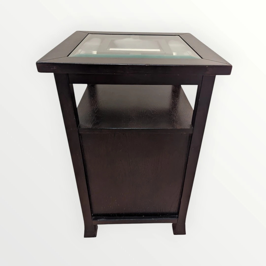 USED NIGHTSTAND or SIDE TABLE WOOD Normal wear - photo 4